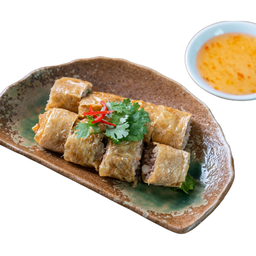 ฟองเต้าหู้ทอดไส้หมูและกุ้ง