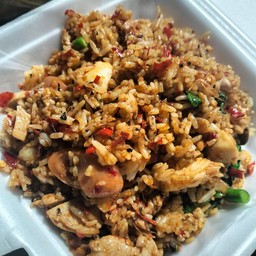 ข้าวผัดกะเพราคลุก