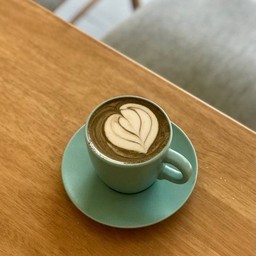 Hot Houjicha Latte