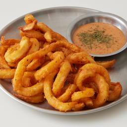 Curly fried