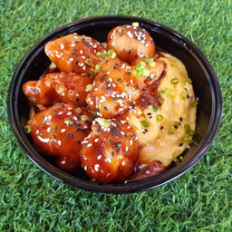 ข้าวไข่ข้น ไก่เกาหลี