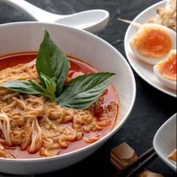 (ร้านซะป๊ะ) ขนมจีนน้ำยากะทิ