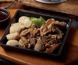 B8 หมูตุ๋น+ลุกชิ้น ลวกจิ้ม