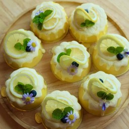 เค้กเลม่อนครีมนม