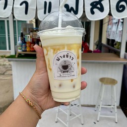 นมสดน้ำผึ้ง เย็น