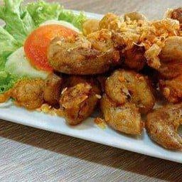 ไส้ตันทอดกระเทียม