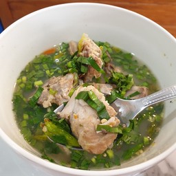 [อร่อยซ่ากับโค้ก] ชุดข้าว+เล้งแซ่บ +  โค้ก ออริจินัล (ขวด)