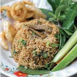 ข้าวผัดลาบ 泰式香料炒飯