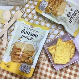 ปังกรอบเนยหนึบรสไข่เค็ม