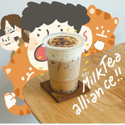 Taiwan milk tea bubble jelly