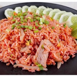 ข้าวผัดรถไฟหมู