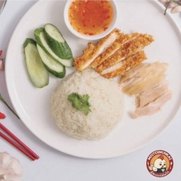 ข้าวมันไก่ผสม