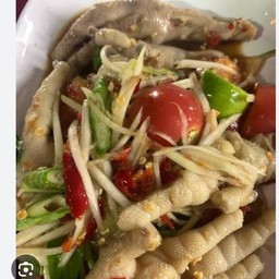 ตำปูปลาร้า-ขาไก่