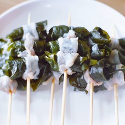 สามชั้นพันสาหร่ายวากาเมะ