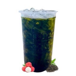 ชาเขียวลิ้นจี่