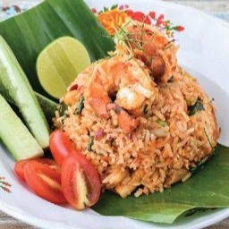 ข้าวผัดต้มยำกุ้ง 冬阴功炒饭