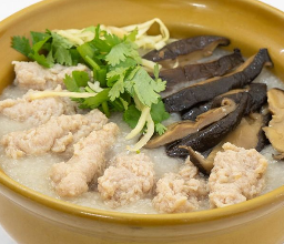 โจ็กหมู+เห็ดหอม