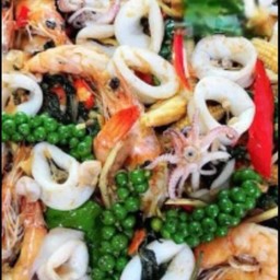 ผัดฉ่าทะเล