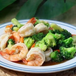 ข้าว ผัดบล็อคโคลี่