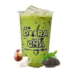 ชาเขียวนมคาราเมล