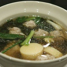 ชุดข้าว+แกงจืดเต้าหู้หมูสับ