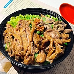 ข้าวปีก+ขาเป็ดตุ๋น
