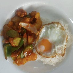 ข้าวเปรี้ยวหวานไก่