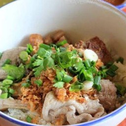 ข้าวต้มแห้ง ไก่,หมู