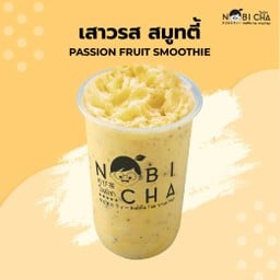 เสาวรสสมูทตี้-ปั่น (Passion Fruit Smoothie)