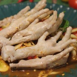 ตำตีนไก่