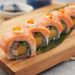 Norway salmon roll