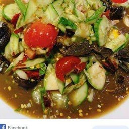 ตำแตง ปู ปลาร้า