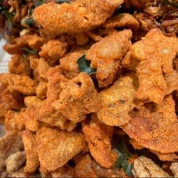 หนังไก่กรอบ รสบาร์บีคิว