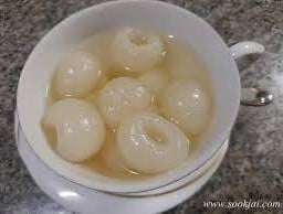 ลำไยลอยแก้ว (แช่เป็นน้ำแข็งนะคะ)