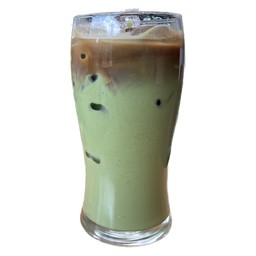 Ice Matcha Coffee Latte