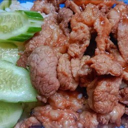 ข้าวหมูหวาน