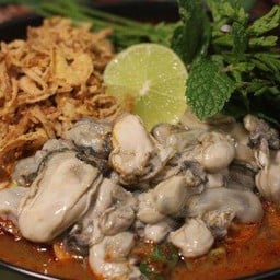 หอยนางรมพริกเผาทรงเครื่อง
