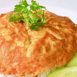 ข้าวไข่เจียวหมูสับโบราณ