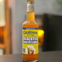 Black Tea Honey & Lemon Soda
