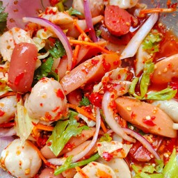 ยำลูกชิ้น