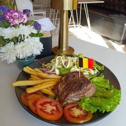 สเต็กเนื้อฝรั่ง เซ็ต xl(ស្ទេកសាច់គោរបស់បារាំង)