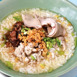 ข้าวต้มหมูสับ,กระเพาะหมู,บะเต็ง
