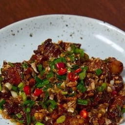 หมูทอดคั่วพริกเกลือ.