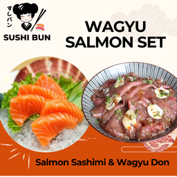 Wagyu Salmon Set