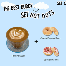 SET C Hot piccolo + Cony  donut