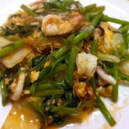 สุกี้แห้งทะเล