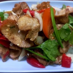 ยำหมูย่าง