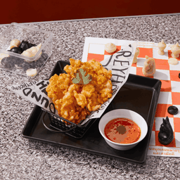 ข้าวโพดทอดเนื้อปู