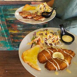 สเต็กปลาดอลลี่ชุบแป้งทอด