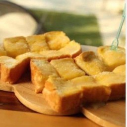 ปังปิ่งกึบๆ นมสดแบบโสดๆ ไม่โสดก็กินได้นะ สามวาพลาซ่า